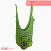 Sacola Croche Colorida - Verde (10934)