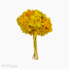 Flor de Hortência Seca - Amarelo (01201512)