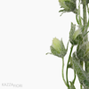 Galho Eryngium Artificial - Branco (7395)