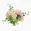 Buquê Rosas c/ Dálias e Hortênsia - Rosa (012522) 