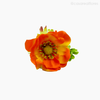 Flor Anemone Artificial - Laranja (77457)