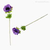 Flor Anemone Artificial - Roxo (77455)