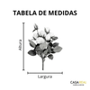 Galho Tulipa Artificial - Branco (10846)