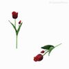 Galho Tulipa Artificial - Vermelho (10845)