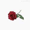 Galho Rosa Georgia Artificial - Vermelho (10032)