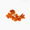 Galho Cosmos X4 Artificial - Laranja (012821)