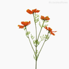 Galho Cosmos X4 Artificial - Laranja (012821)