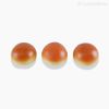 Pão X3 Brioche Artificial (Pacote c/3 UNID.) - Laranja (10178)