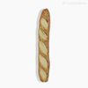 Pão Baguete Artificial - Laranja (10176)