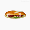 Sanduíche no Baguete Artificial - Laranja (11403)