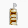 Mini Pão Francês Artificial (Pacote c/4 UNID.) - Laranja (9744)