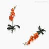 Orquídea Phalaenopsis Artificial - Laranja (7707)