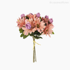 Buquê Margarida X6 com Ráfia Artificial - Rosa (11641)