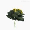 Buquê Flor da Fortuna Kalanchoe Artificial - Amarelo (12779)