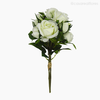 Buquê Rosas X3 com Rafia - Branco (11638)