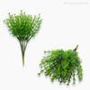 Mini Galho Pick Cenoura Artificial - Verde (3931)