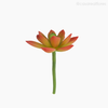 Mini Suculento Artificial - Rosa (11822)