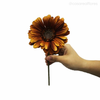 Daisy Gérbera Artificial - Marrom Claro (12741)