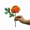 Galho Ranúnculo Artificial - Laranja (10047)