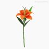 Galho Lírio Tigre Tiger Lily Artificial - Laranja (10041)