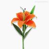 Galho Lírio Tigre Tiger Lily Artificial - Laranja (10041)