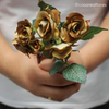 Rosa Emily Artificial BAR - Marrom Claro (9785)