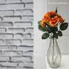 Rosa Emily Artificial GYE - Laranja (9783)