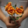 Rosa Emily Artificial GYE - Laranja (9783)
