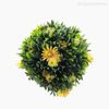 Topiaria Mista com Flor Artificial - Amarelo (12659)