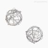 Bola Decorativa Aramada M - Branco (12669)