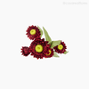 Galho Straw Flor Artificial - Vermelho (12726)
