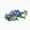 Galho Não-Me- Esqueça Forget Me Not Artificial - Azul (9440)