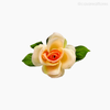Galho Rosa Artificial - Laranja (10792)