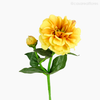 Galho Zinia Artificial - Amarelo (9421)
