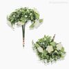 Pick Bean Leaf Com Pó Artificial - Branco (12651)