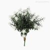 Pick Anacharis Com Flor Artificial e Com Pó - Branco (12630)