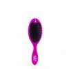 Escova De Cabelo Desembaraçadora Roxa Com Dispenser Para Tratamento