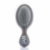 MINI ESCOVA DESEMBARACADORA HOLOGRAFICA PRATEADA WETBRUSH