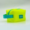 NECESSAIRE AMARELO LIMÃO E AZUL
