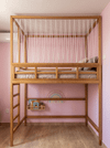 Mezanino Infantil em Madeira Maciça