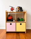 Estante de Brinquedos  com 4 Nichos