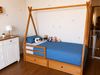 Cama Cabana Solteiro com Bicama ou Gavetas | Oka