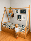 Cama Cabana Solteiro com Bicama ou Gavetas | Oka