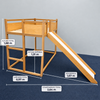 Beliche Infantil com Escorregador