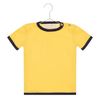 BLUSA TRICOT AMARELO/AZUL