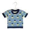 CAMISETA BARCO AMARELO/VERDE