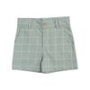 SHORT LEE  XADREZ VERDE