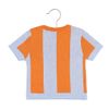 CAMISETA TRIP AZUL/LARANJA