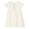 VESTIDO GOLA NUVEM OFF COM AZUL MARINHO