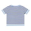 CAMISETA UNI LISTRADA AZUL